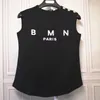2023 Yaz Tasarımcısı Moda Kadın T-Shirt Kolsuz Pamuk Harajuku Street Erkekler T-Shirt Sıradan Sporları Çoklu Renk