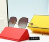 Sunglasses Designer Men Women Polarized Gradual Color F Frameless Large Frame Thin Face Fashion Glasses 1D23