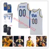 College Basketball Wears Mens Youth Pittsburgh Panthers Custom Stitched Basketball Jersey 5 Nate Santos 25 Guillermo Diaz Graham 31 Jorge Diaz Graham 33 Fede