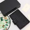 Luxury Designer Brand Wallet Card Bag 2023 New Women's Fashion Texture Purse Multifunctional Portable Buckle Purse Gift Box P265Q