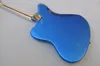 Factory Custom Metal Blue elektrische gitaar met rode schildpad slagplaat palissander toetsKan worden aangepast