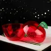 Gift Wrap -60PCS Wedding Party Preference Apple Container Toy Filled Plastic Shaped Candy Box Birthday/Wedding Decoration