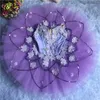 Scene Wear Professional High Quality Classical Purple Yellow Performance Ballet Tutu