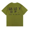 Galeries Graffiti Tees Heren Grafische T-shirts Dames Designer T-shirts Mode Katoenen Tops Man S Casual Shirt Luxe Kleding Straat Tie Dyeing Kleding