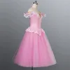 Stage Wear Professional Women Girls Performance Pink Longo Romântico Balé Tutu