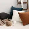 Подушка уютное плюшевое искусственное мех плюш для дивана гостиная 45 декоративный декор северной домашний декор