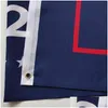 Banner Flags Trump 2024 Flag U.S. General Election 2 Copper Grommets Take America Back Polyester Outdoor Indoor Decoration 90X150Cm/ Dhzpw