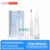 Oral Irrigators Other Hygiene Fairywill Water Flossers Irrigator Rechargeable Portable Dental 3 Modes Tank for Teeth 300ML proof Cleaner 221215