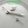 Watch Repair Kits Stainless Steel NH36A NH35A Hands Silver Plated Luminous Pointer For SKX Movement Needle