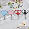 Hund Grooming Beauty Tools Cat Nail Clippers för små katter Professionella valpklor Cutter Pet Nails Scissors Trimmer and Care Drop DHVNQ