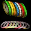 Reflective Tape Fluorescent Bike Motorcycle Car Stickers Adhesive Bicycle Accessories