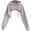 Gymkl￤der 2023 Kvinnor Winter Thicken Hoodie Sports Sweatshirt Topps Hiphop Drawstring Long Hermes Shirts Yoga Ropa Mujer Shurg