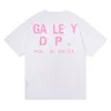 Galeries Tees Mens T Shirts Women Designers Tie Dyeing T-shirts Galerie 100% Cotton Tops Man S Casual Shirt Luxurys Clothing Street Shorts Sleeve Graphic Tee Clothes