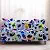 Chair Covers Various Colors Leopard-print Elastic Sofa Cover All-inclusive Slipcover Removable Anti-fouling Armrest Cough Washable