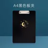 A4 transparent Clipboard plastic Document Folder Pad for Office Supplies Kawaii Writting Exam Clip Board Stationery School