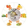 Citron Cutter Tomat Slicer Kitchen Cutting Aid Holder Tools For Soft Skin Fruits and Grönsaker Hemmade matdrycker SS1223