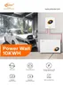 JSDSORAL LIFEPO4 48V 200AH 배터리 팩 51.2V 10KWH 6000 사이클 최대 32 병렬 PC 모니터 인버터 배터리 캔 RS485