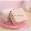 Packing Boxes Mini Jewelry Travel Case Portable Jewellery Box Small Storage Organizer Display For Rings Earrings Necklaces Gifts Dro Dhvlf
