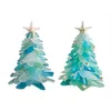 Christmas Decorations Sea Glass Tree Creative Unique Marine Creature Ocean Resin Diy Ornament Home Windows Tables Fireplaces Drop De Dhbra