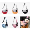 Transportadoras de gatos portador de pet sling backpack transportadora ao ar livre viagens portáteis de malha respirável Meshags Messenger ombro para bolsas de snall