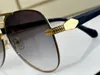 Nuovi occhiali da sole di design di moda 1091 montatura senza montatura pilota popolare semplice stile nobile occhiali di protezione per esterni uv400 di alta qualità