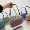 Totes Tote Bag Diamonds Shoulder Bags Soft Designers Handbag Women evening Bag Fashion Luxury Colorful Woman Purse Wallet 221226