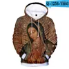 Men's Hoodies Our Lady Of Guadalupe Hoodie And Women's Sweatshirt 3D Personality Printed Warm Hooded Streetwear Leisure Harajuku