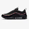 2023 NEW men women running shoes max 97 air Triple White Black Silver Bullet airmaxs 97s Sean Wotherspoon Red Leopard Bred Reflective Sail Pink mens trainer 36-45