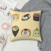Pillow Home Textile Bedding Pillows Decorative Accessories Square No Fading Personalized Cute Body Sleep Bedroom Sofa Pad Cartoon Foods