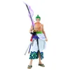 Novità Giochi Anime One Piece Figure Yamato Zoro Standing Posture Gk Statue 24cm Pvc Action Figure Collection Model Toy Regali di compleanno per K