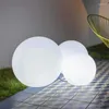 Sphère flottante d'orbes de piscine de décoration de jardin extérieur de lumière de boule de LED Rechargeable imperméable à l'eau avec à distance