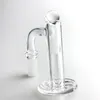 16mm Fully Weld Quartz Banger Control Tower Blender Smoking Nail with 3mm Thick Deep Bucket Ball Carb Cap 35mm Quartz Pillar 40mm Spinning Bottom HQ Bangers