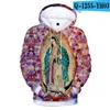 Men's Hoodies Our Lady Of Guadalupe Hoodie And Women's Sweatshirt 3D Personality Printed Warm Hooded Streetwear Leisure Harajuku