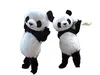 Traje de mascote de urso panda chin￪s ternos de adultos ternos de vestido extravagante festa de anivers￡rio