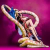 Jeux de nouveauté Figurine d'anime une pièce empereur féminin Boa Hancock fait à la main décoration d'animation japonaise serpent Ji Cheongsam Gk garçon cadeau jouets