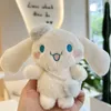 Keychains en peluche mignonne cinnamoroll pendant d'anniversaire cadeau de couple en couple