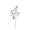 装飾的な花の花輪贅沢な人工枝植物DIYロングブランチフラワーアレンジメントデコレーションホームオフィスドロップデビューDHMJS