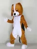 Halloween Dog Mascot Costume Suits Party Game Dress Animals vuxna storlek