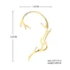 Backs Earrings ArtiLady Branches Ear Cuff Antlers Gold Plated Rings For Women Clip On Earings Luxury Jewelry Fashion Earcuffs