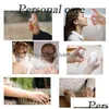 Packing Bottles 30Ml 1Oz Clear Plastic Fine Mist Spray Bottle Transparent Travel Portable Refillable Sprayer Container For Cleaning Dhu1D