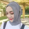 Ethnic Clothing Plain Girls Scarves Muslim Wears For School Tassels Mesh Hijabs