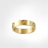 любовь винт кольцо мужские кольца классические роскошные дизайнерские украшения женские Титановая сталь Сплав Позолоченный Золото Серебро Роза Никогда не выцветает Не 5056162