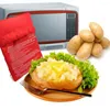 Borse di stoccaggio sacche di pentola lavabile arrosto a microonde cottura patate veloci patate al forno tasca facile da cuocere da cucina gadget da cucina