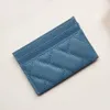 Quality cc Caviar Leather Designer Card Case Holder Passport Holders Classic Lattice Designers Bag Women Wallet Leather Credit Fashion Original Cardholders
