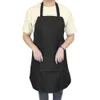 キッチンのカラフルな調理エプロン服を清潔に保ちます洗練された袖なしの便利な男性と女性のシェフのユニバーサルキッチンエプロンSS1223