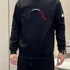 Tech polar kazak erkekler sweatshirt 3D nakışlı kapşonlu tasarımcı kazak erkek kazak spor uzun kollu tişört adam büyük boy gömlek