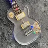 LvyBest Klasik Elektrikli Gitar LED Işık Yapılandırma Kalitesi Aksesuarları İyi Tıngalı Ücretsiz Teslimat Evi.