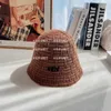 Beanie/Skull Caps Designer alpaca wool knitting bucket hat color is fashionable versatile looks like the same for young lovers 50RH