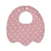 Accessoires pour cheveux, bavoirs en coton pour bébé, réglables, Double face, imprimé, serviette de salive, articles pour tout-petits, écharpe en tissu, cadeau de douche