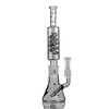 27cm de haut bobine congelable Bong narguilés base de bécher Dab Rigs tige inférieure Perc Recycler tuyau de fumée en verre avec bol de 14mm